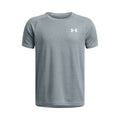 Tech Textured T-Shirt Boys - blue grey,