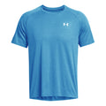 Tech Textured T-Shirt Men - blue,