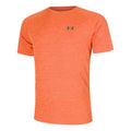 Tech Textured T-Shirt Men - orange,
