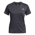 Tech Textured T-Shirt Women-Black