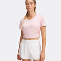 Tech T-Shirt Damen-Rosa