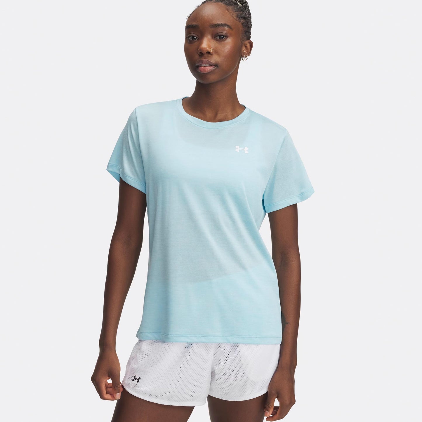 Under Armour Tech Twist T-Shirt Damen - mint, weiß