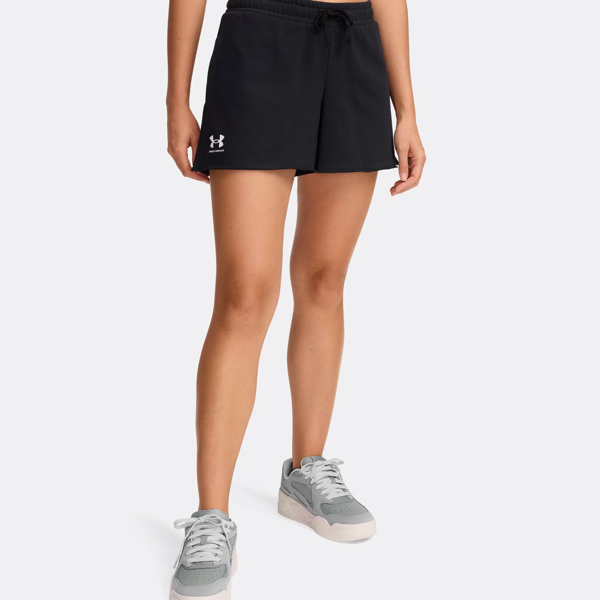 Under Armour Rival Terry Shorts Women - black