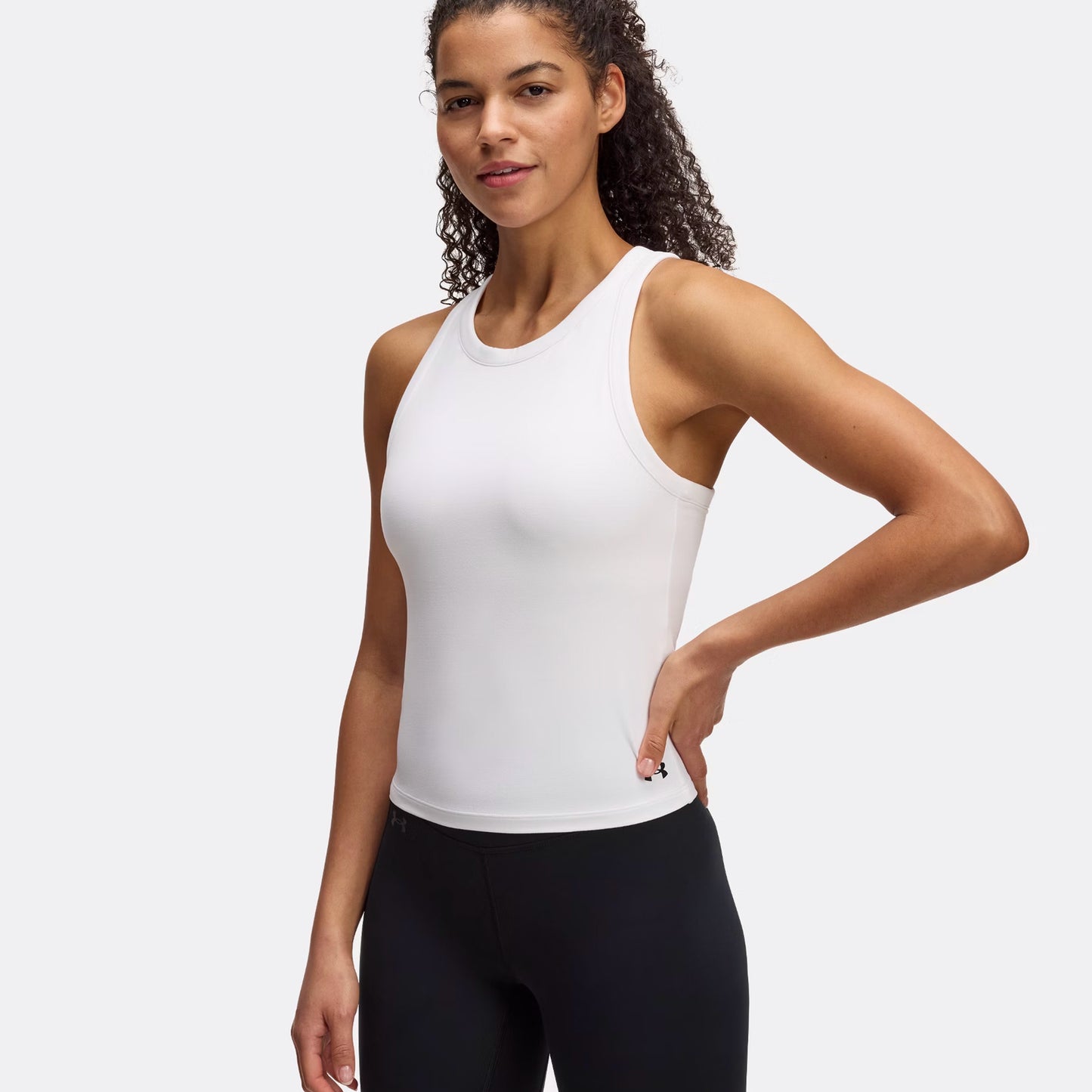 Under Armour Motion High Neck Tank-Top Damen-Weiß