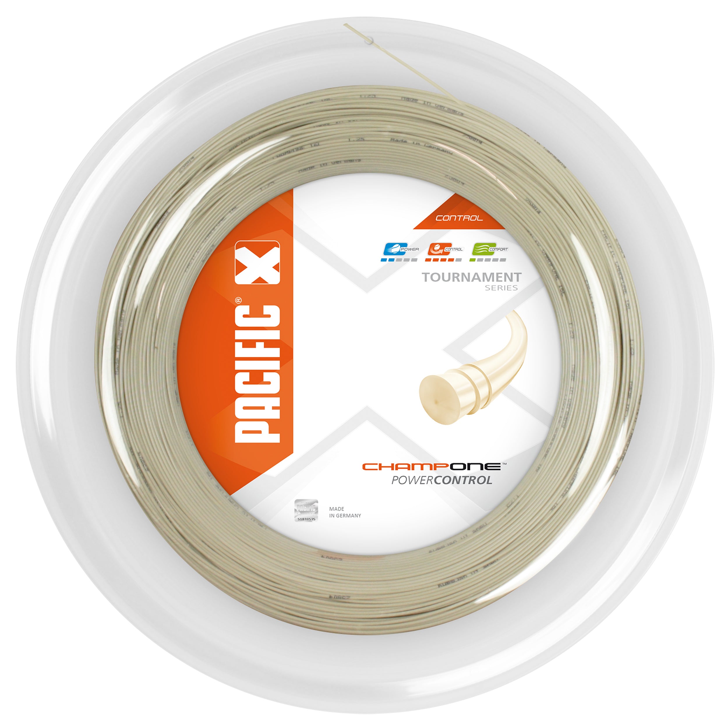 Pacific Champ One String Reel 200m-Ecru