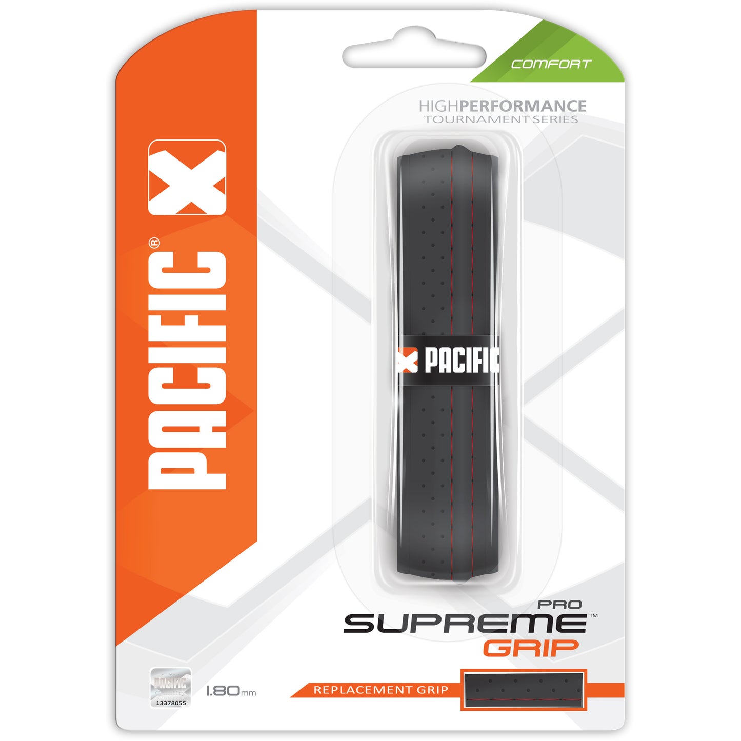 Pacific Supreme Grip Pro 1 Pack-Black