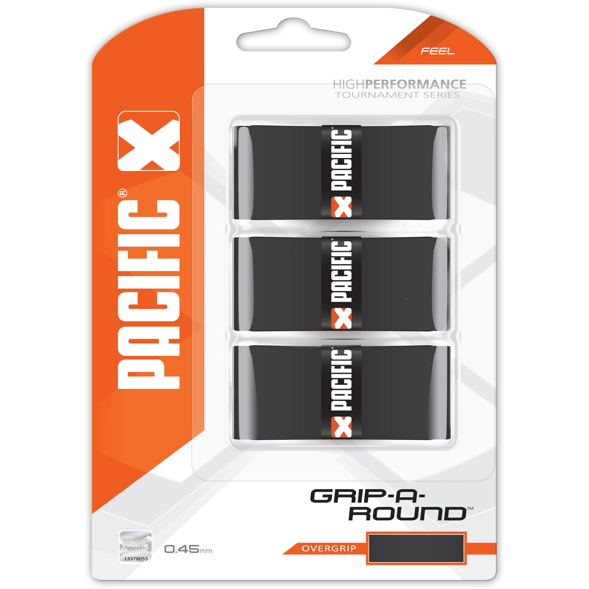 Pacific Grip-A-Round 3er Pack-Schwarz