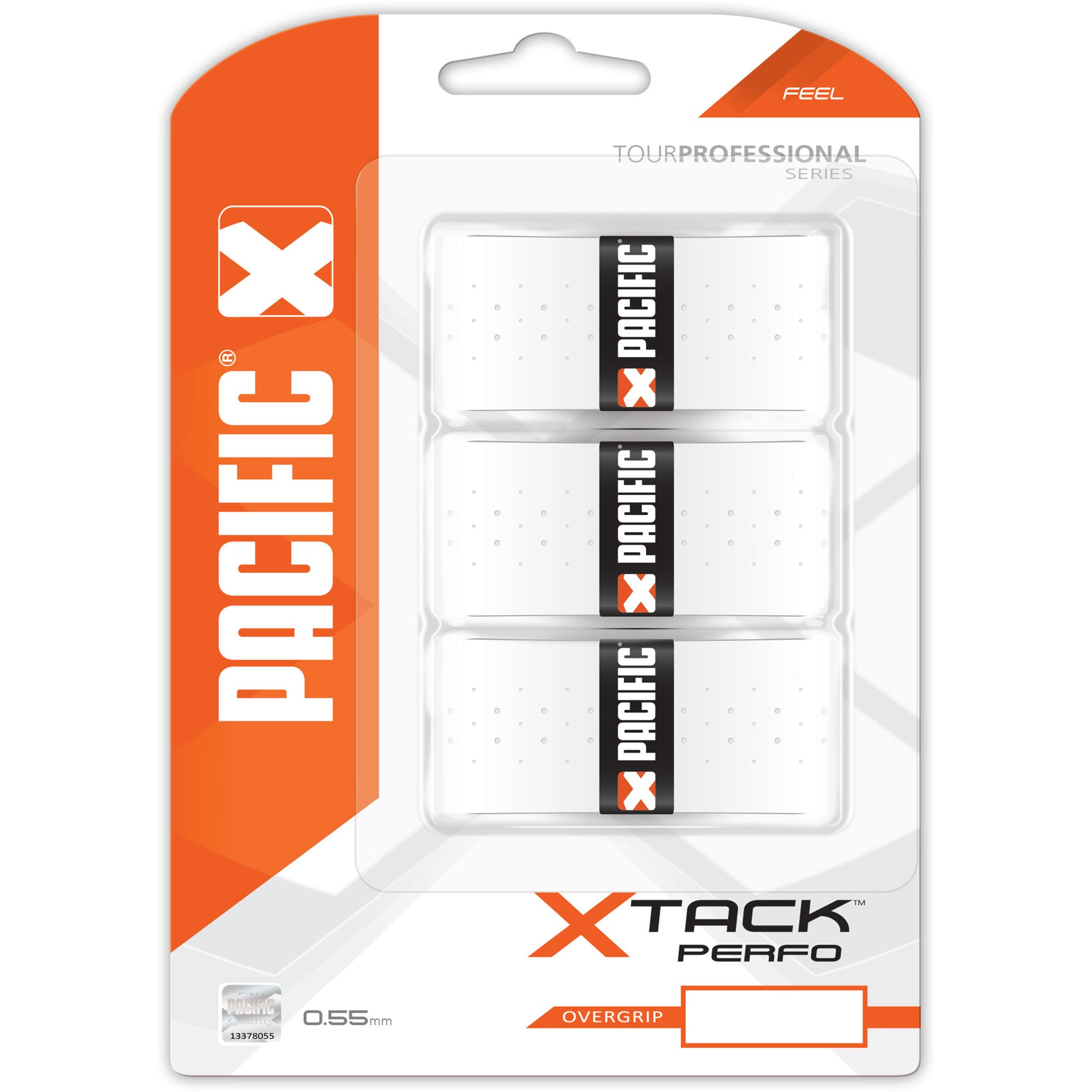 Pacific X Tack Pro Perfo 3er Pack - weiß