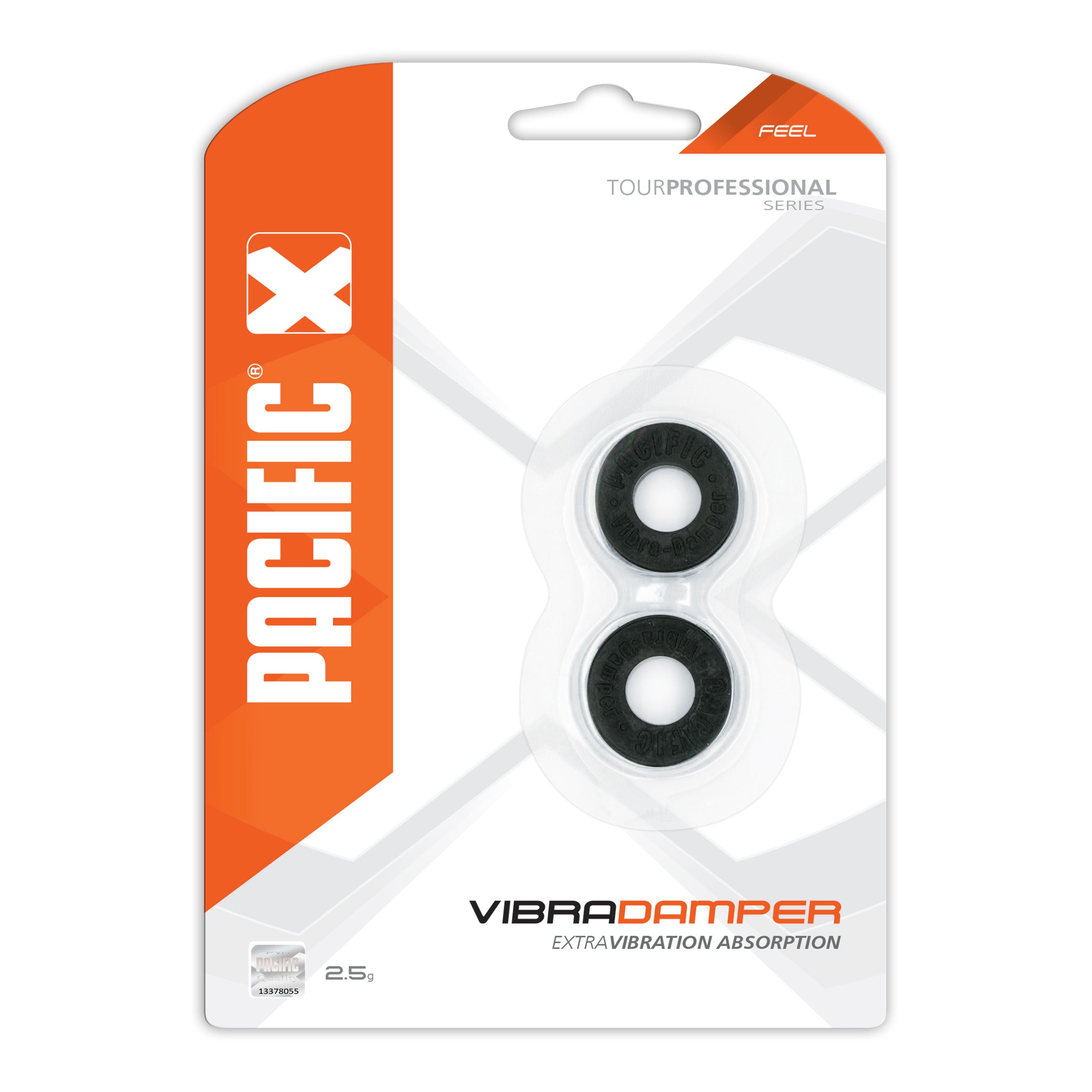 Pacific Vibra Dampener 2 Pack-Black