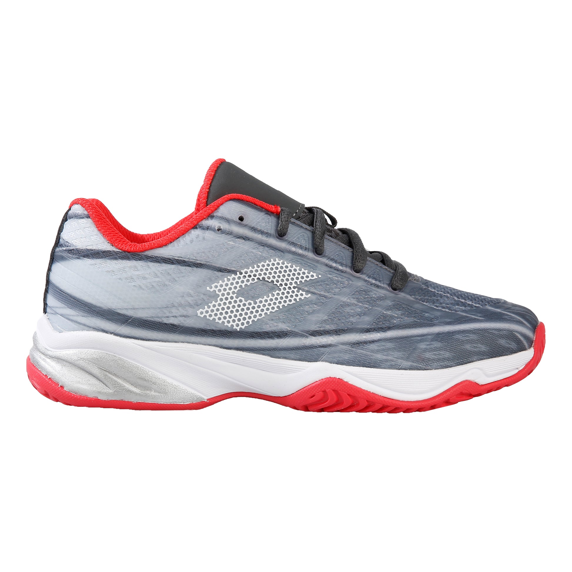 Lotto Mirage 300 All court shoe Kids - dark grey, red