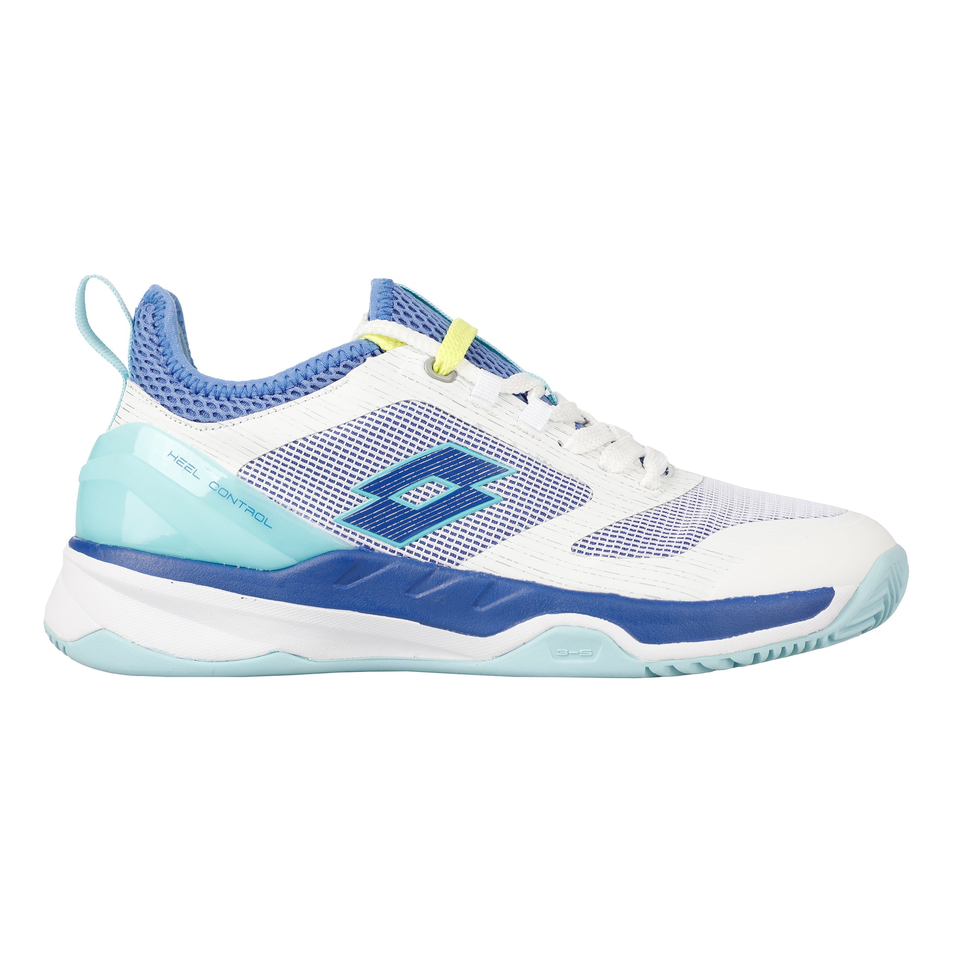 Lotto Mirage 200 Clay court shoe Women - white, blue