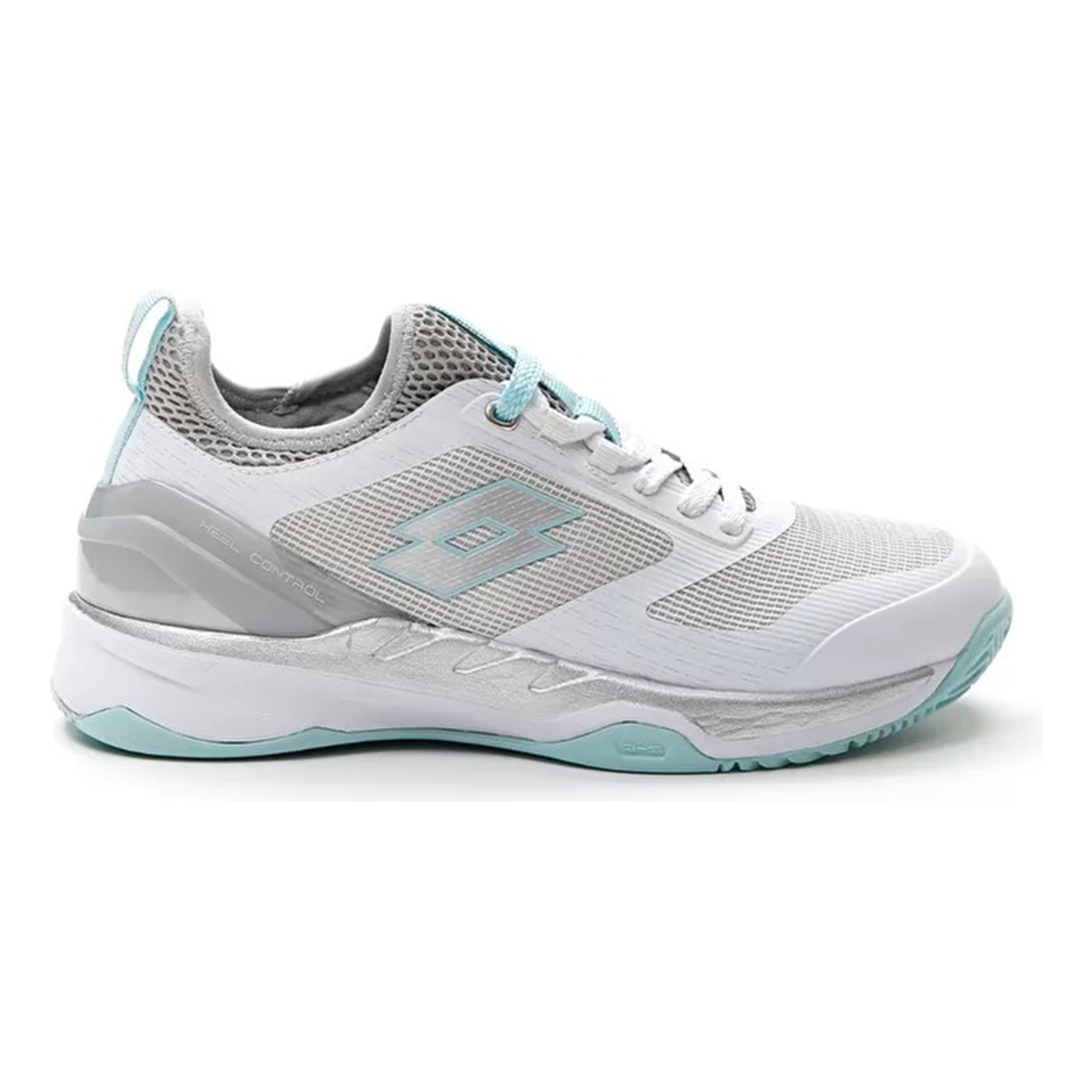 Lotto Mirage 200 Clay Court Shoe Women-White,Silver