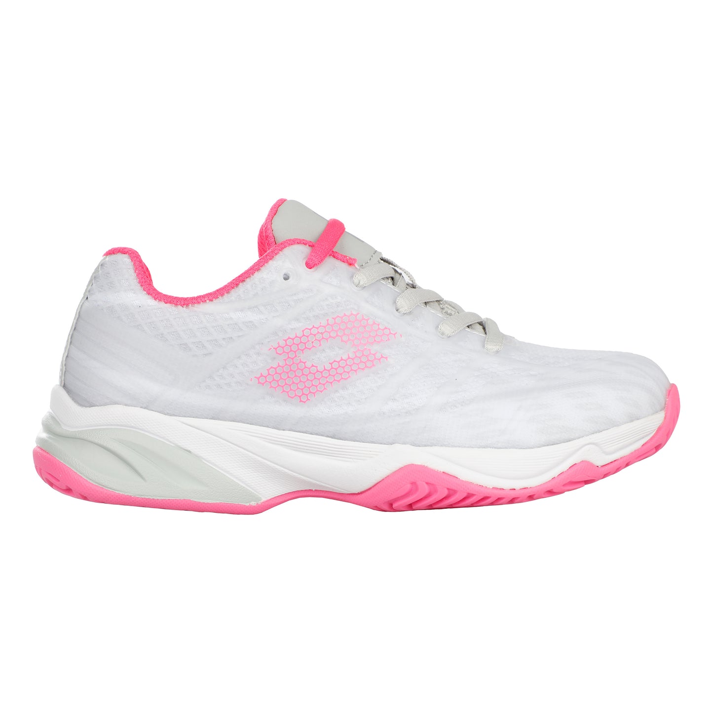 Lotto Mirage 300 All court shoe Kids - white, pink