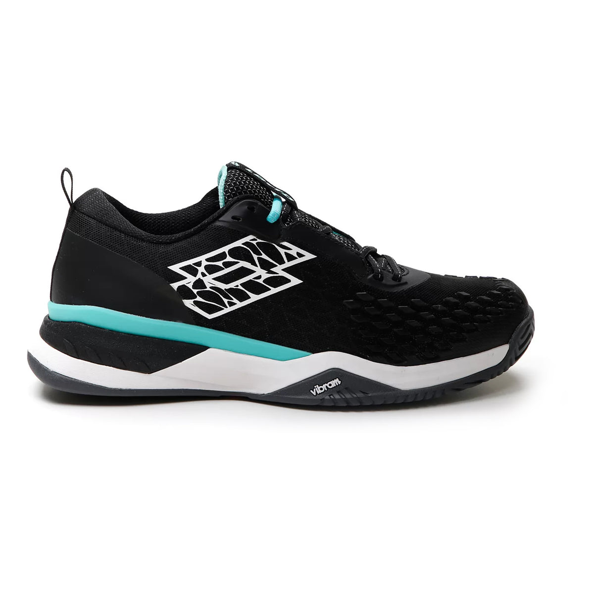 Lotto Raptor Hyperpulse 100 SPD All Court Shoe Men-Black,White