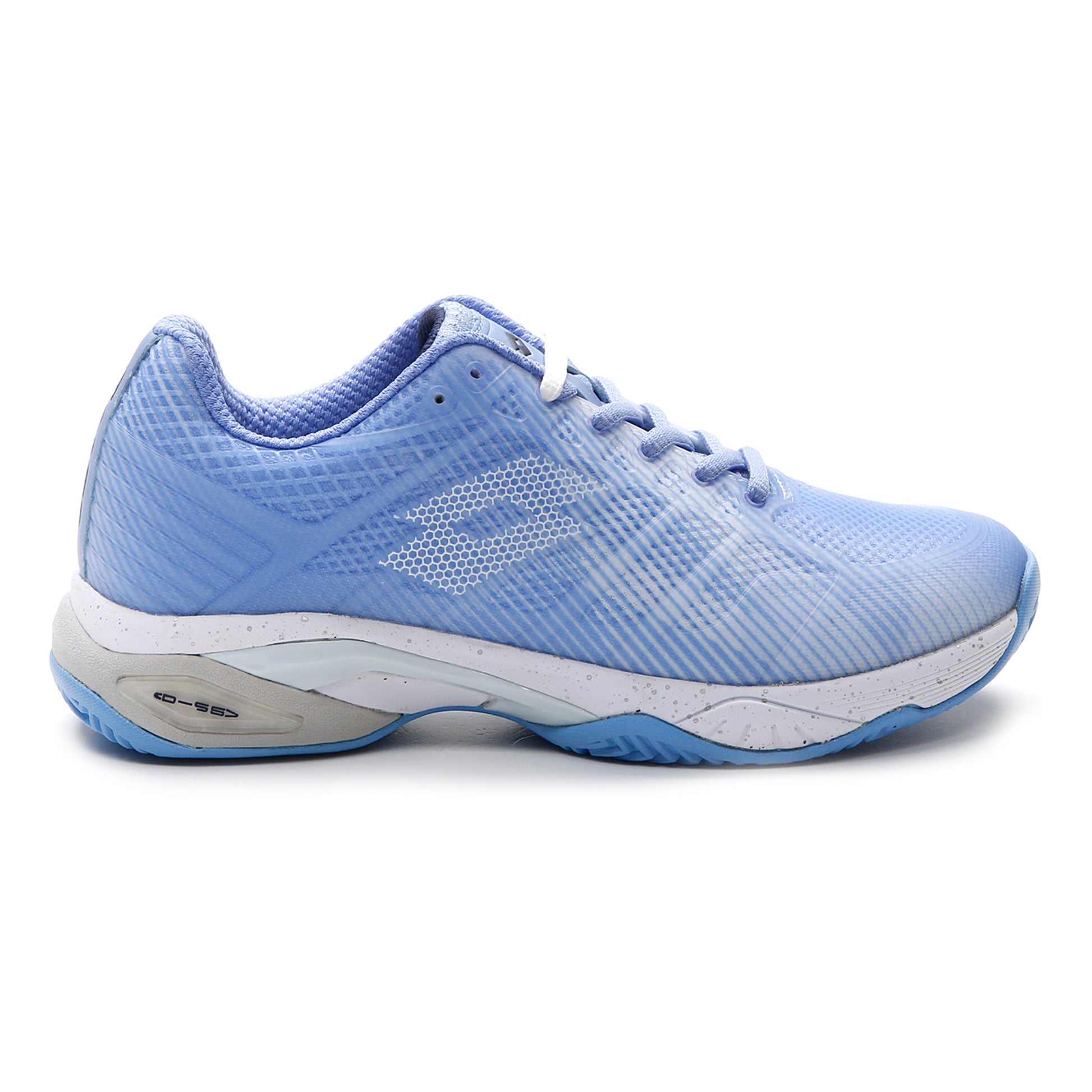 Lotto Mirage 300 III Sandplatzschuh Damen - hellblau, weiß