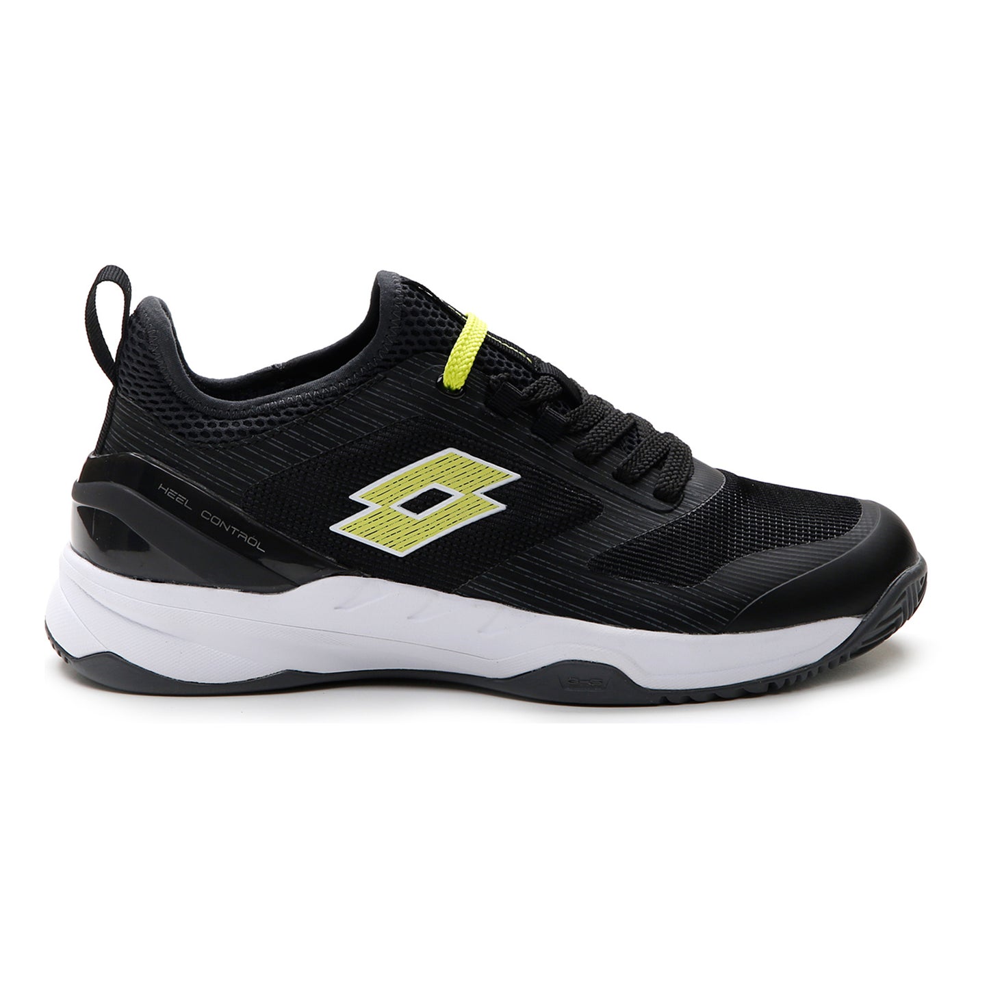 Lotto Mirage 200 Sandplatzschuh Herren-Schwarz,Limette