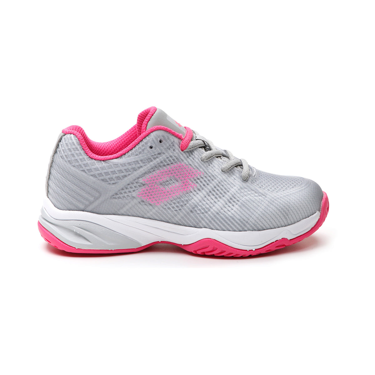 Lotto Mirage 300 II ALR All court shoe Kids - grey, pink
