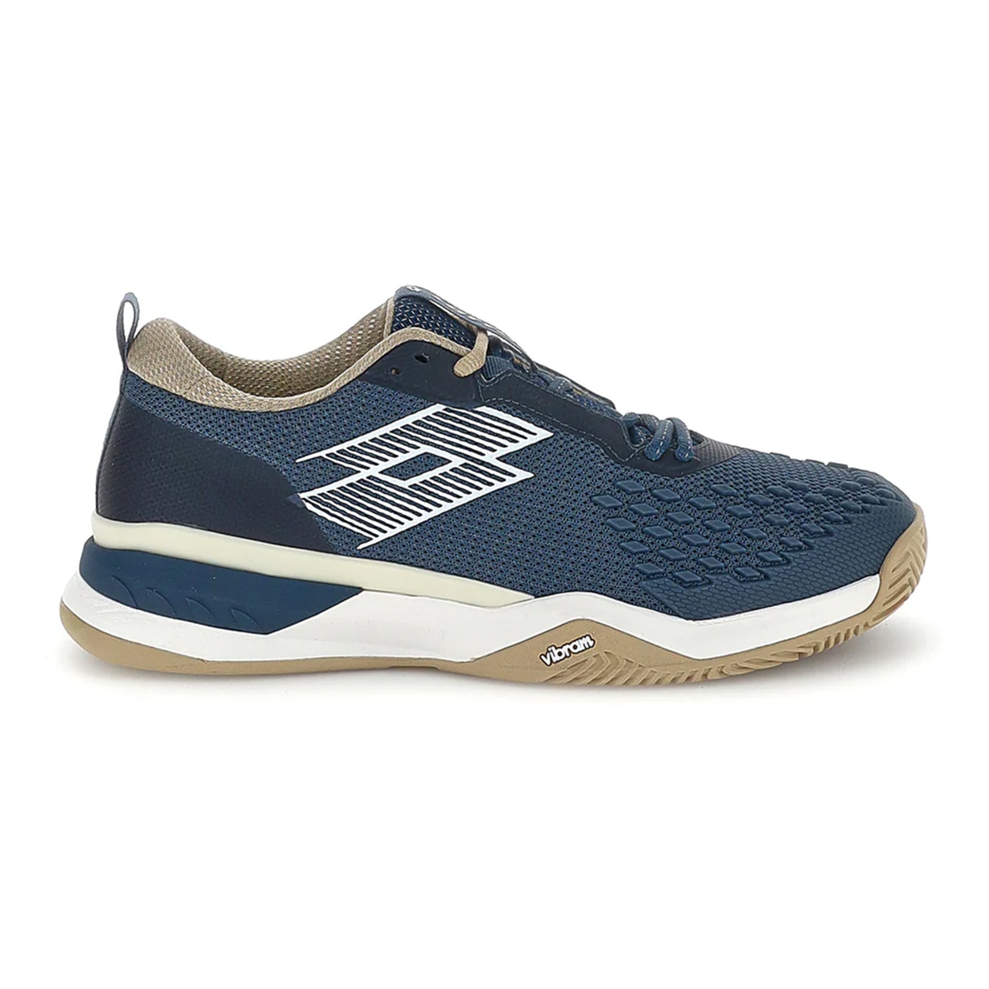 Lotto Raptor Hyperpulse 100 III Sandplatzschuh Herren - dunkelblau, beige