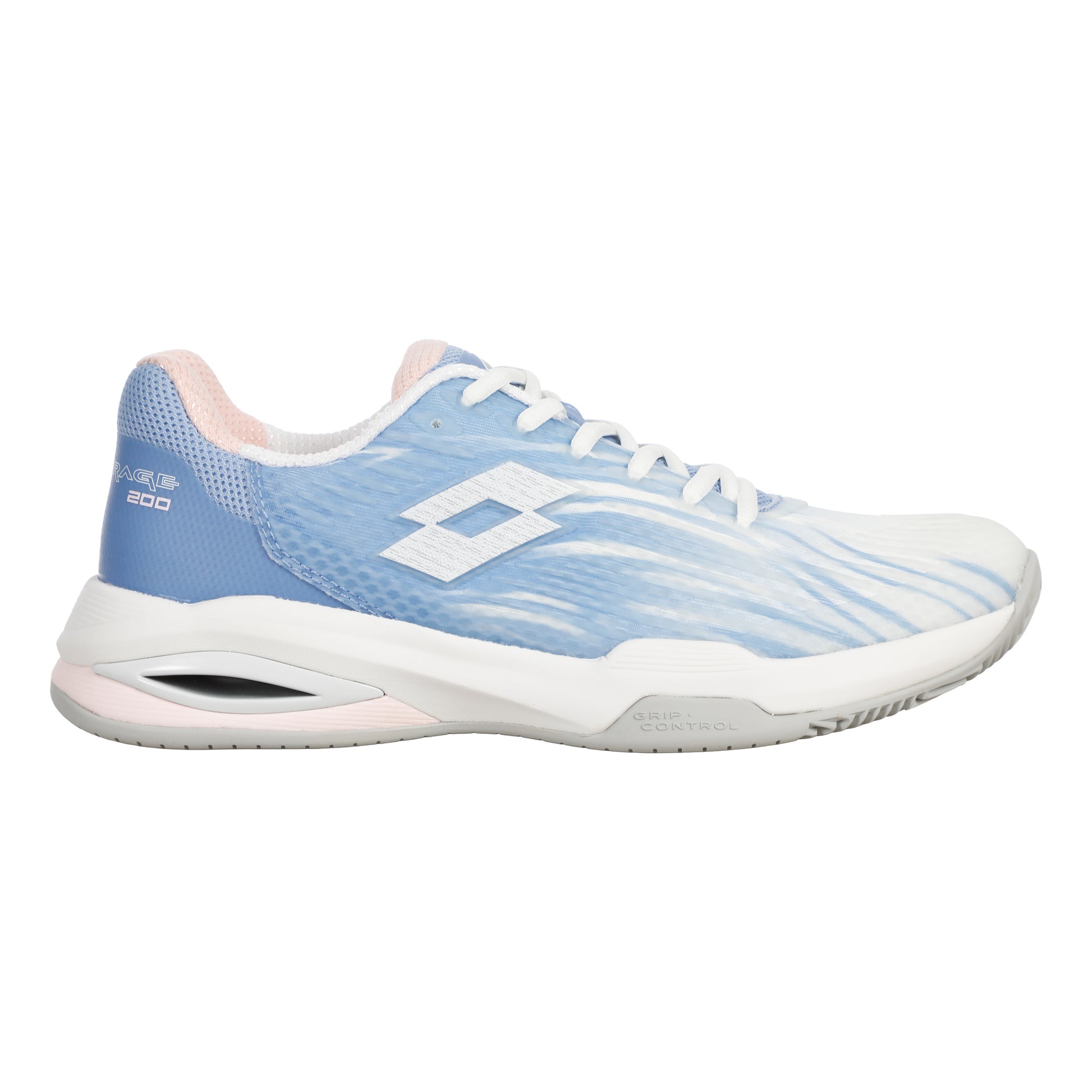 Lotto Mirage 200 CLY Sandplatzschuh Damen-blau, weiß