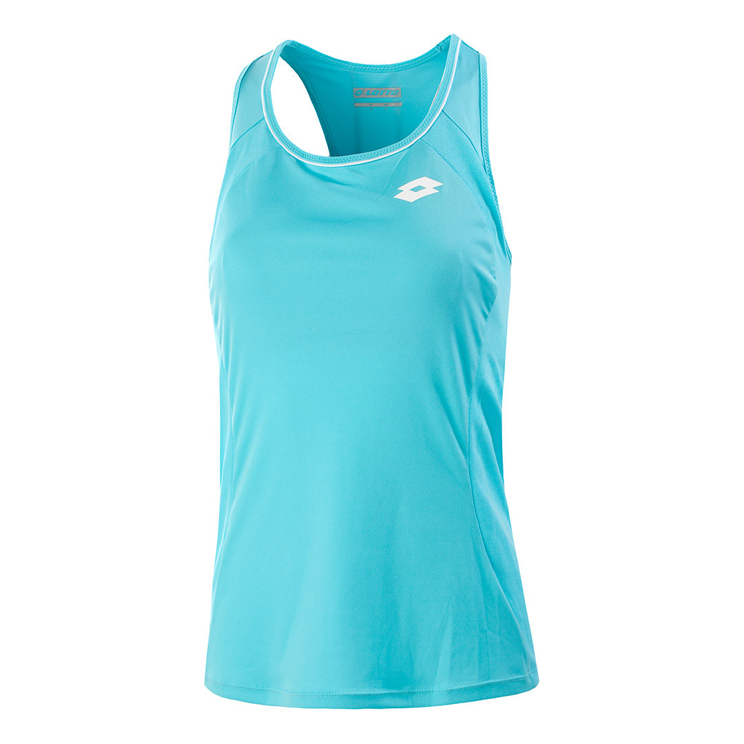 Lotto Squadra Tank Top Women-Light Blue,White