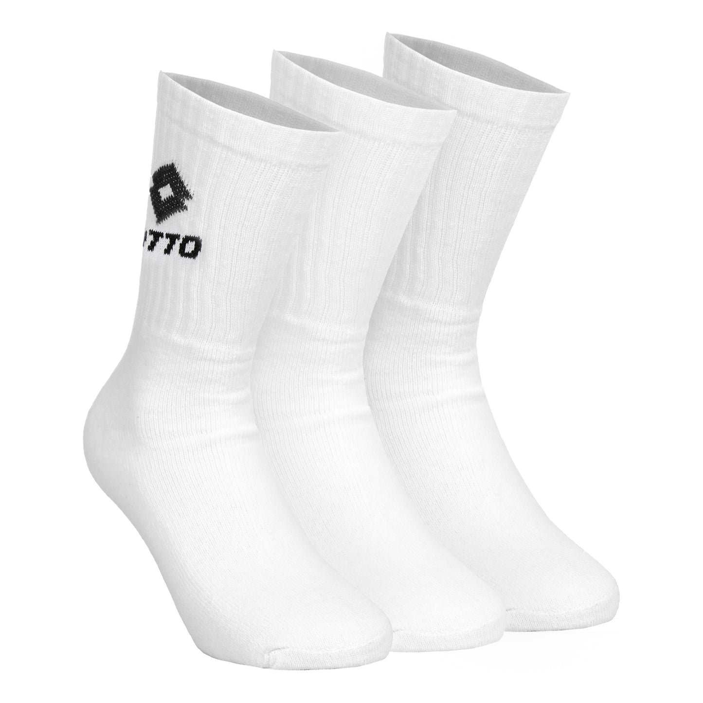 Lotto Tennis Socks 3 Pack-White