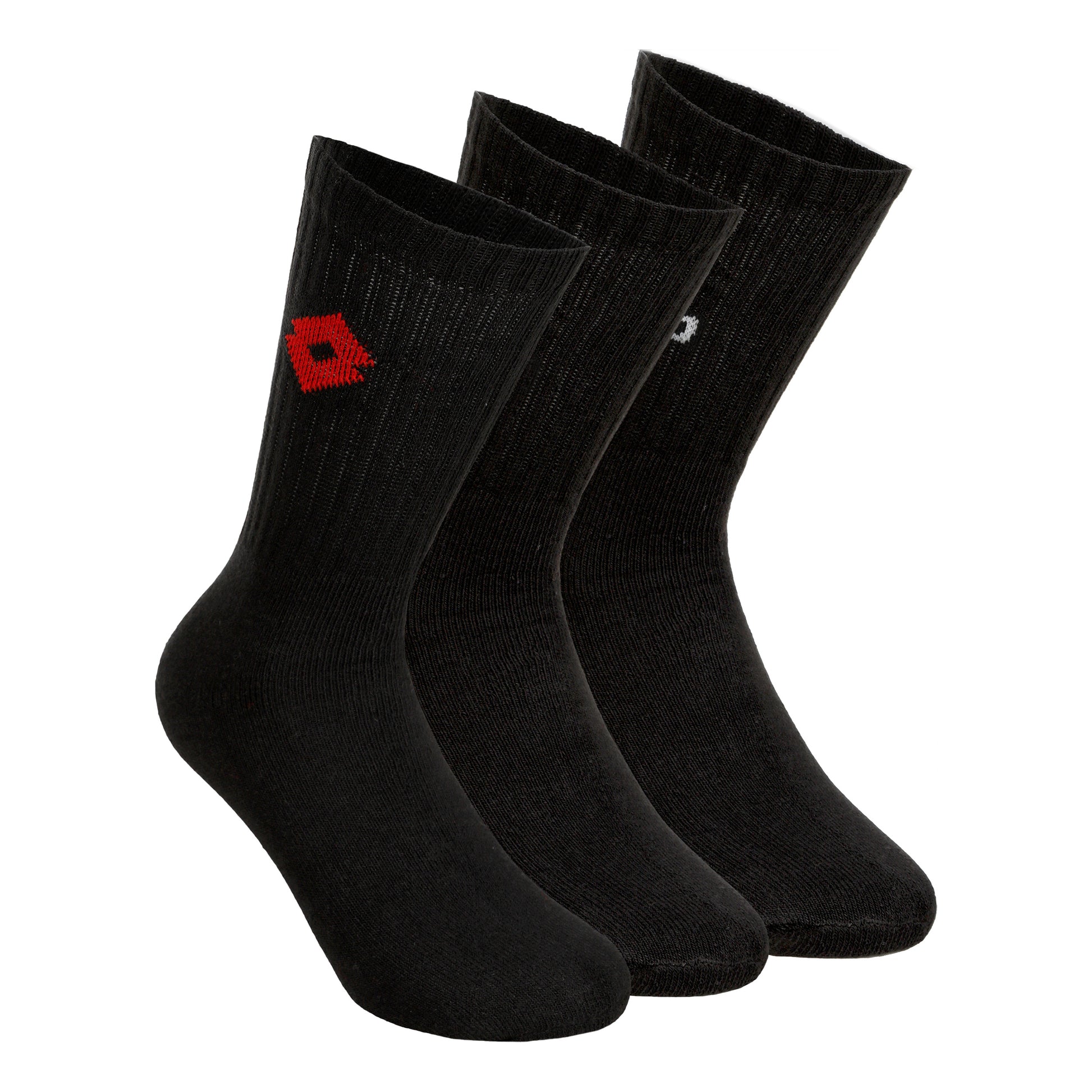 Lotto Tennissocken 3er Pack-Schwarz