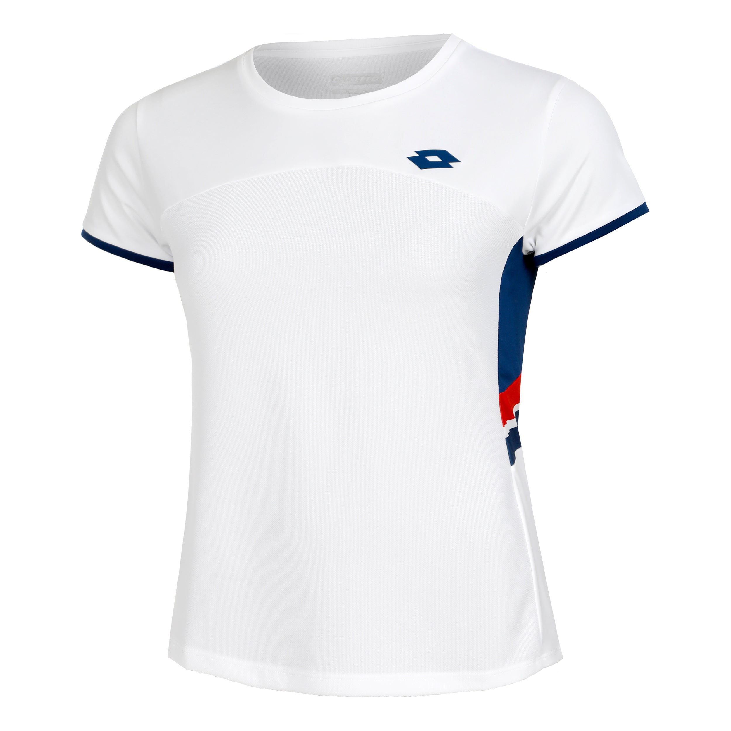 Lotto Squadra III T-Shirt Damen-Weiß