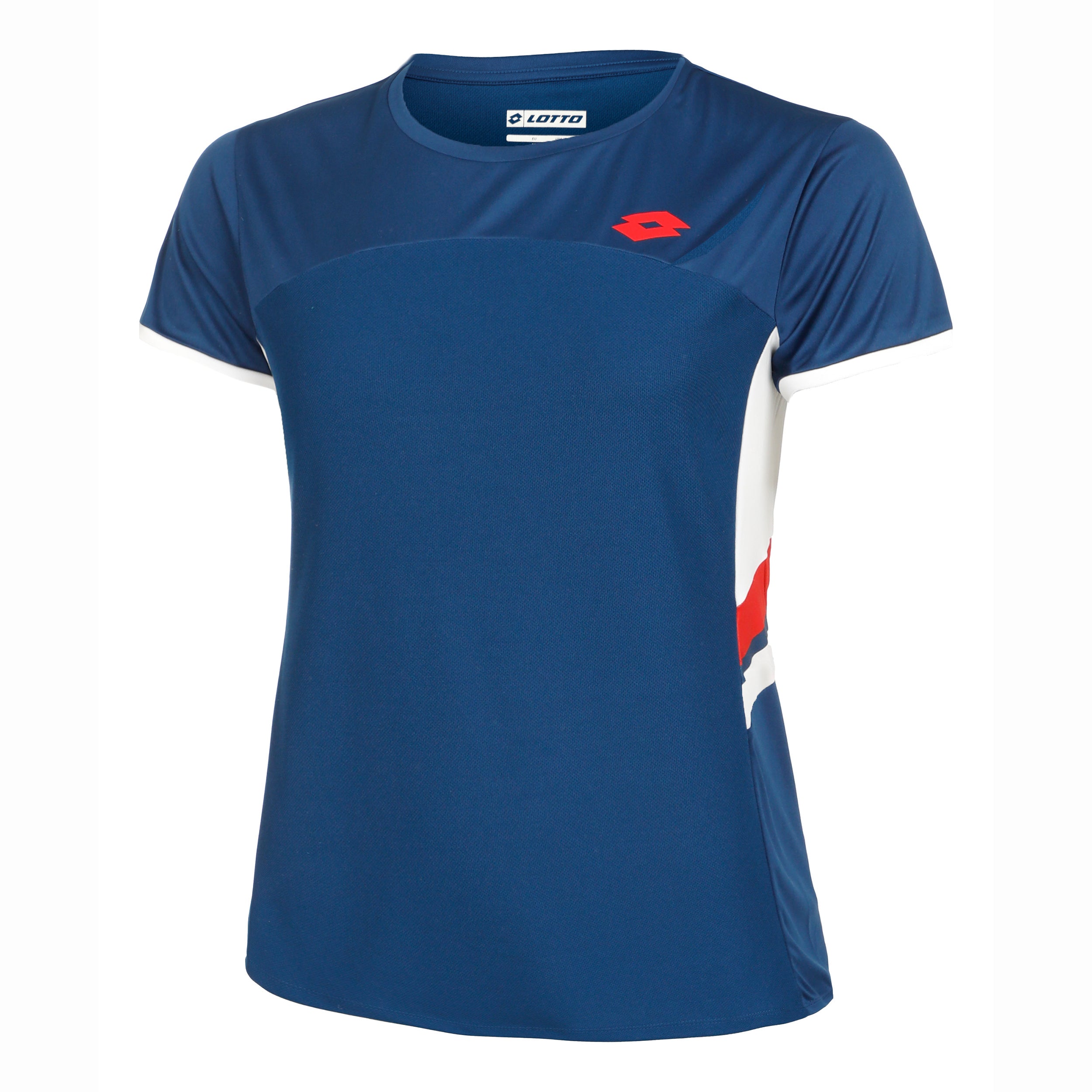 Lotto Squadra III T-Shirt Women-Blue,White