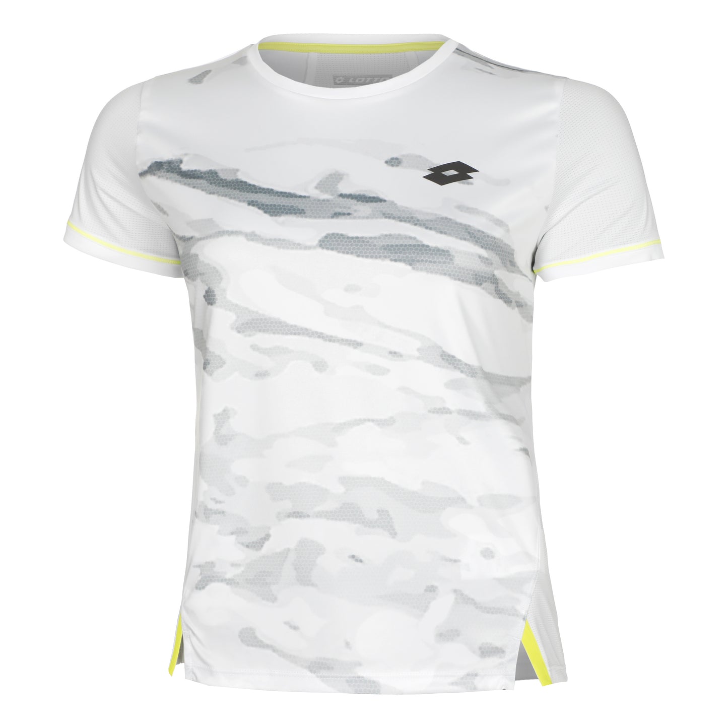 Lotto Tech T-Shirt Damen-Weiß,Grau
