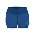 Tech II Shorts Damen - dunkelblau, rot