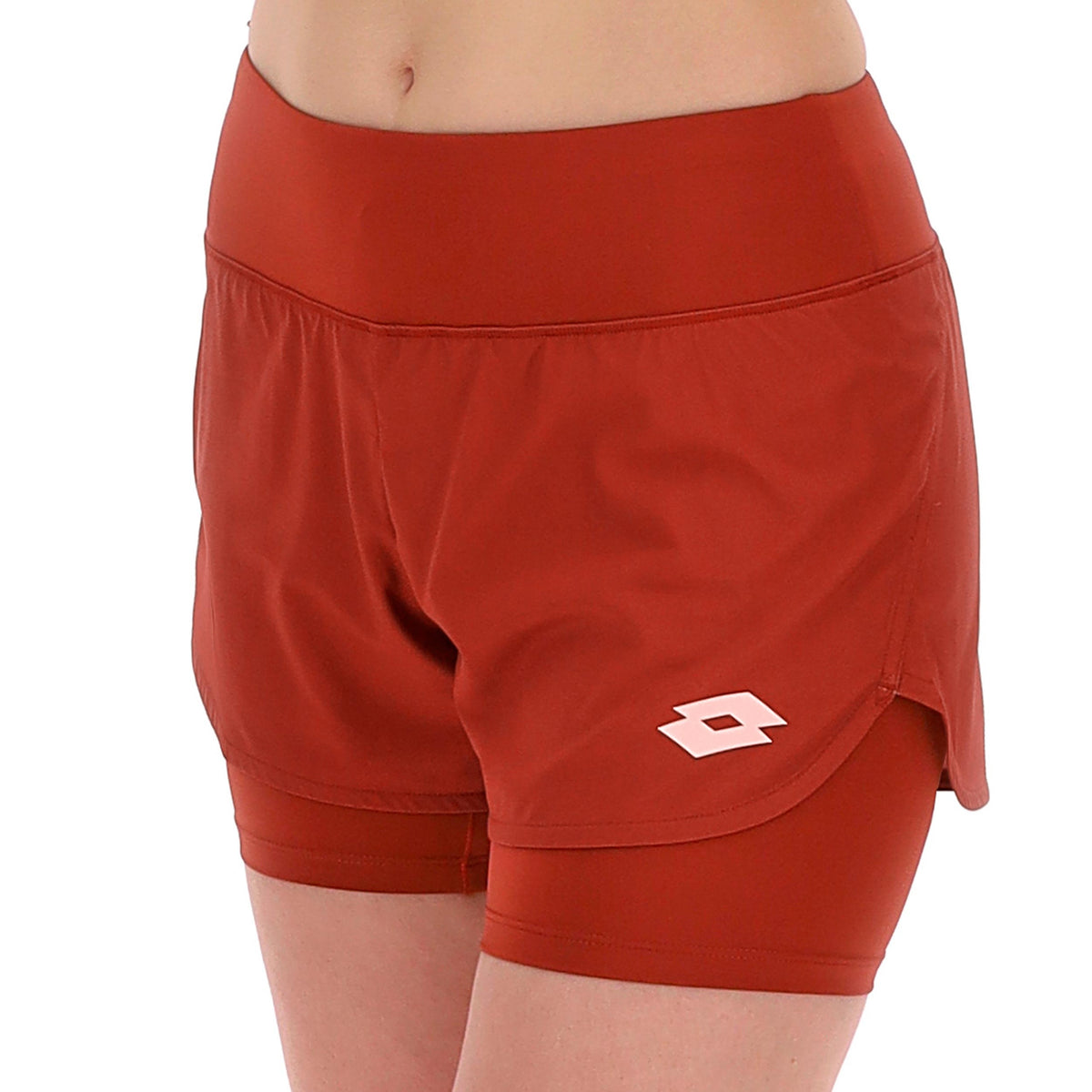 Lotto Tech II Shorts Women - wine red