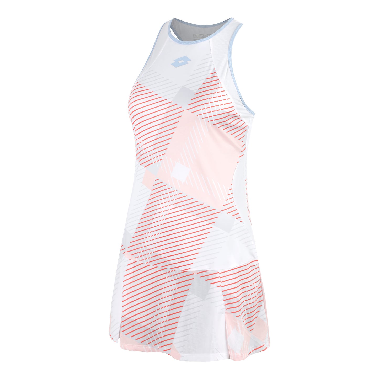 Lotto Tech IV D1 Kleid Damen-Rosa,Weiß