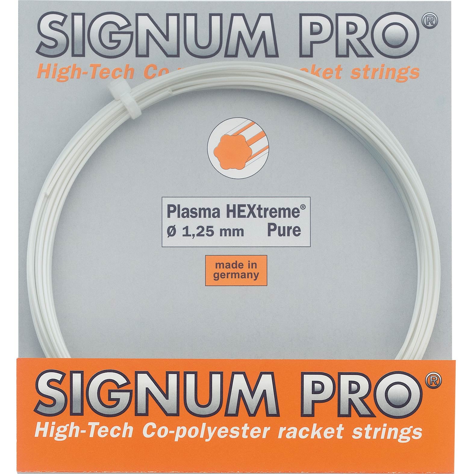 Signum Pro Plasma HEXtreme Pure String Set 12m-White