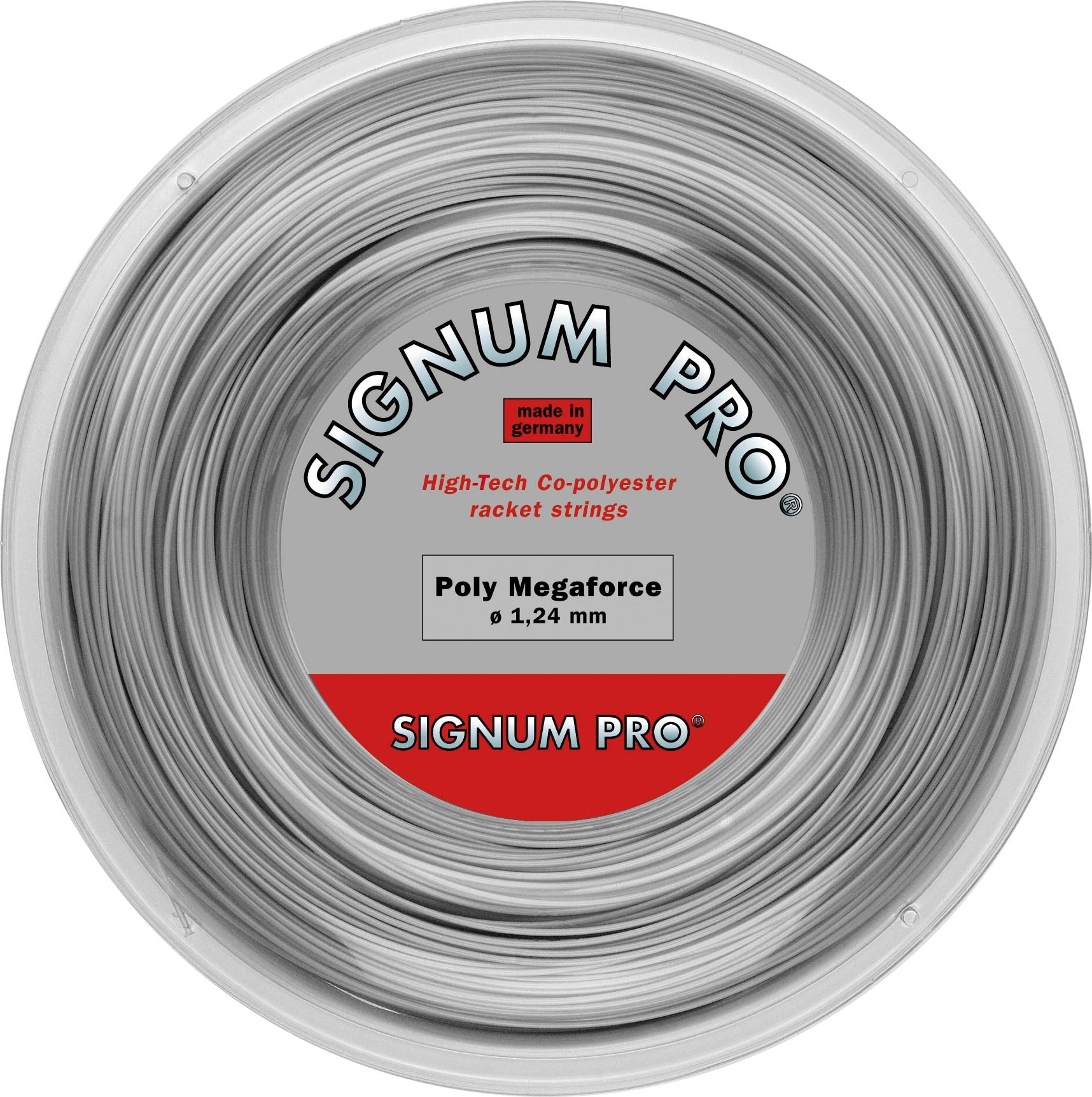 Signum Pro Poly Megaforce String Reel 200m-Silver