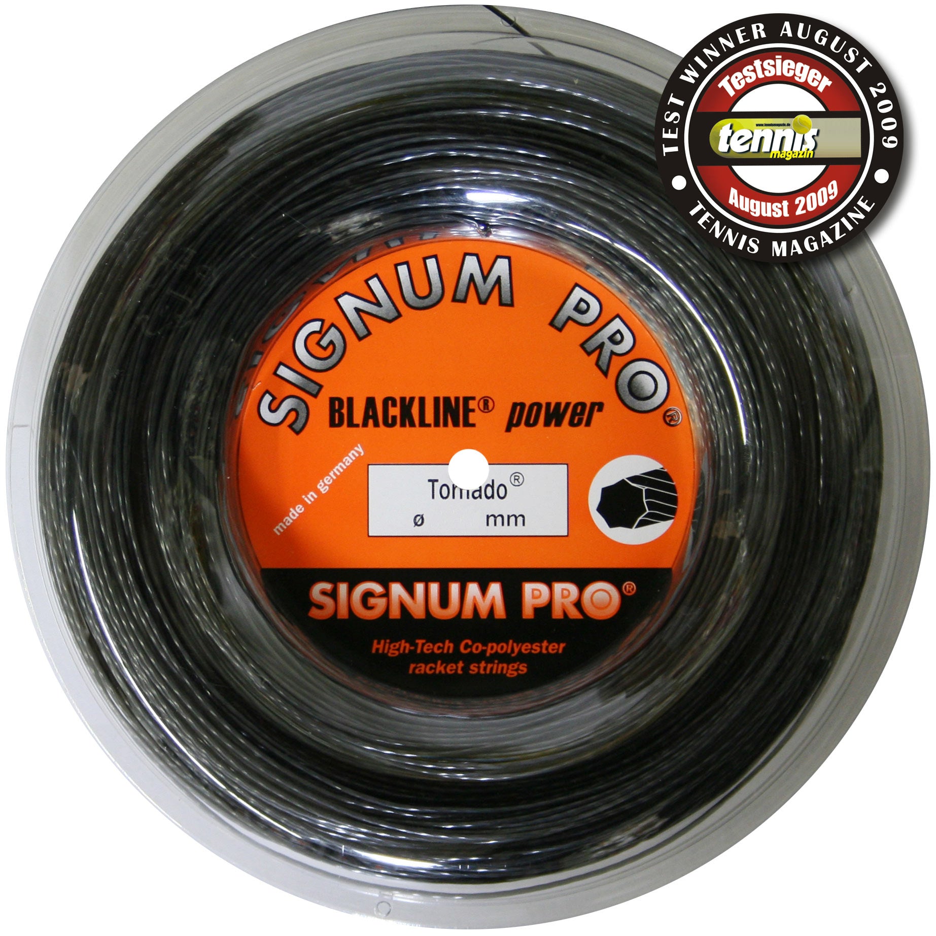 Signum Pro Tornado String Reel 200m-Black