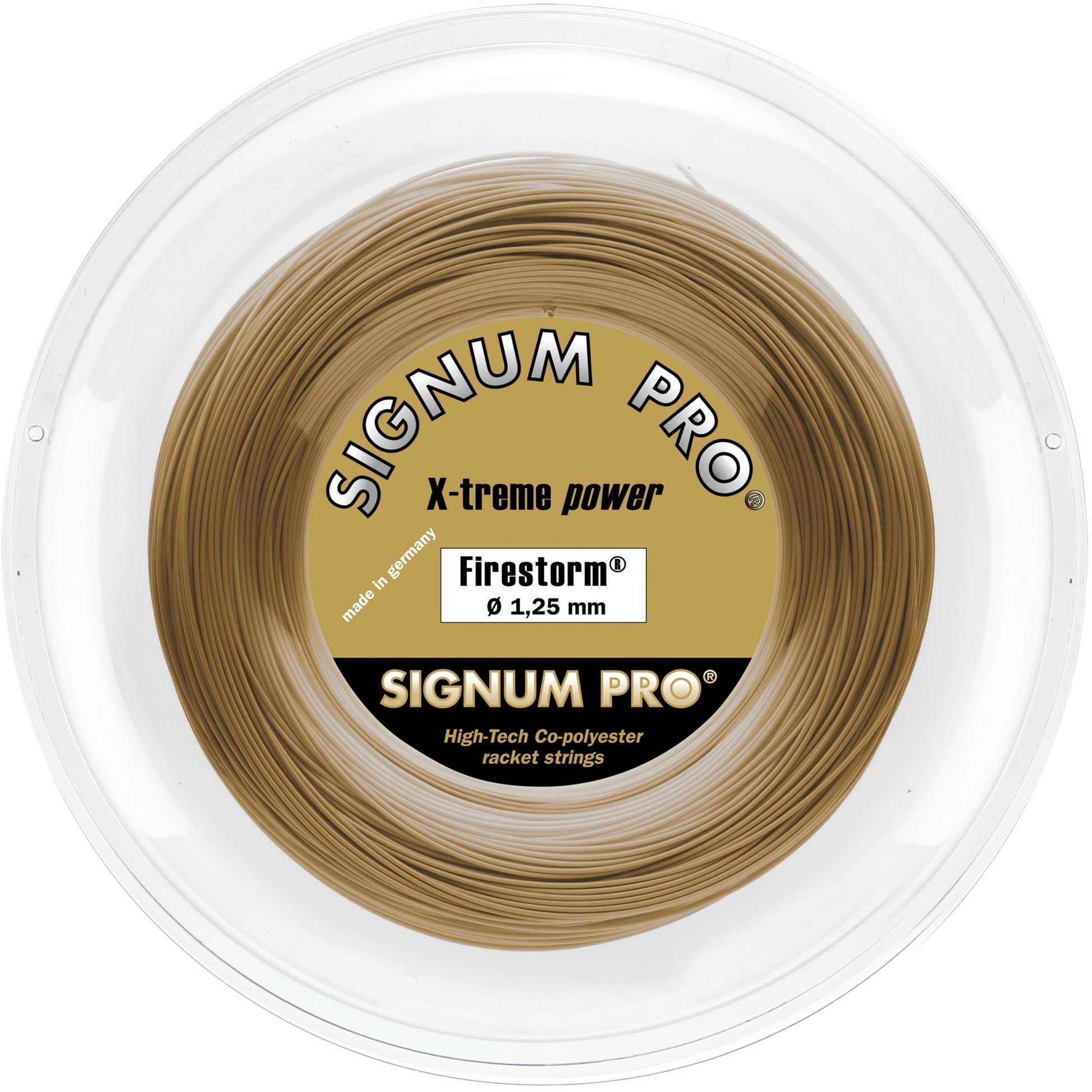 Signum Pro Firestorm Metallic String Reel 100m-Gold
