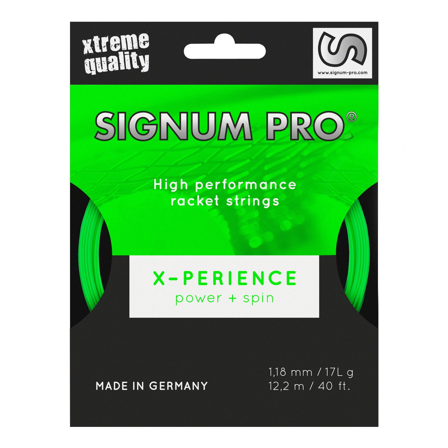 Signum Pro Xperience String Set 12m-Neon Green