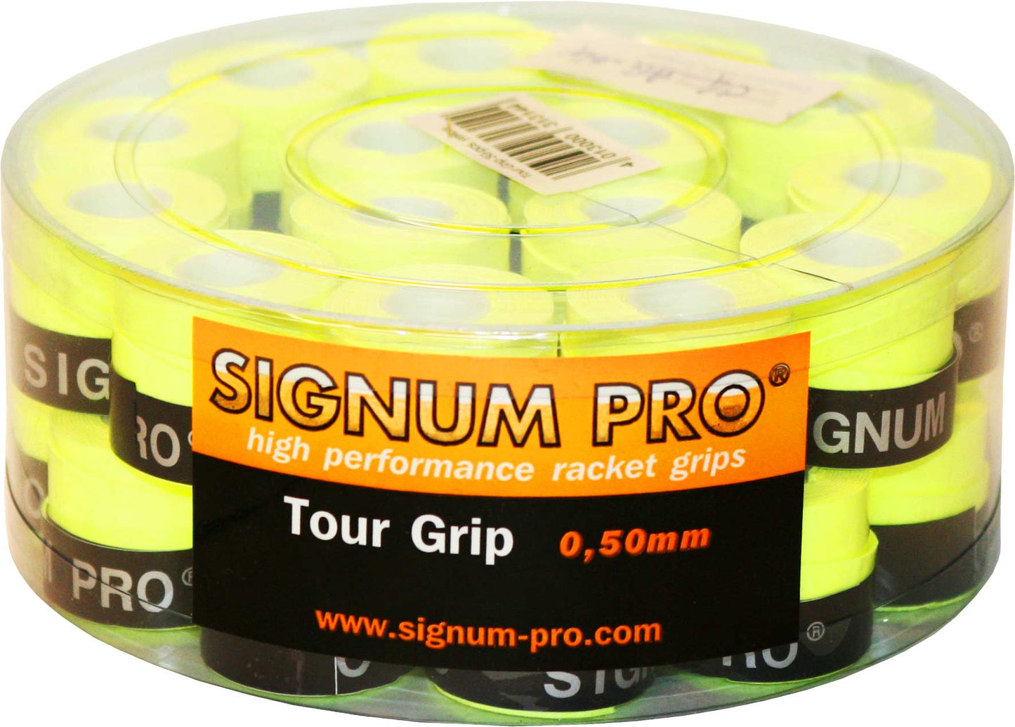Signum Pro Tour Grip 30 Pack-Yellow