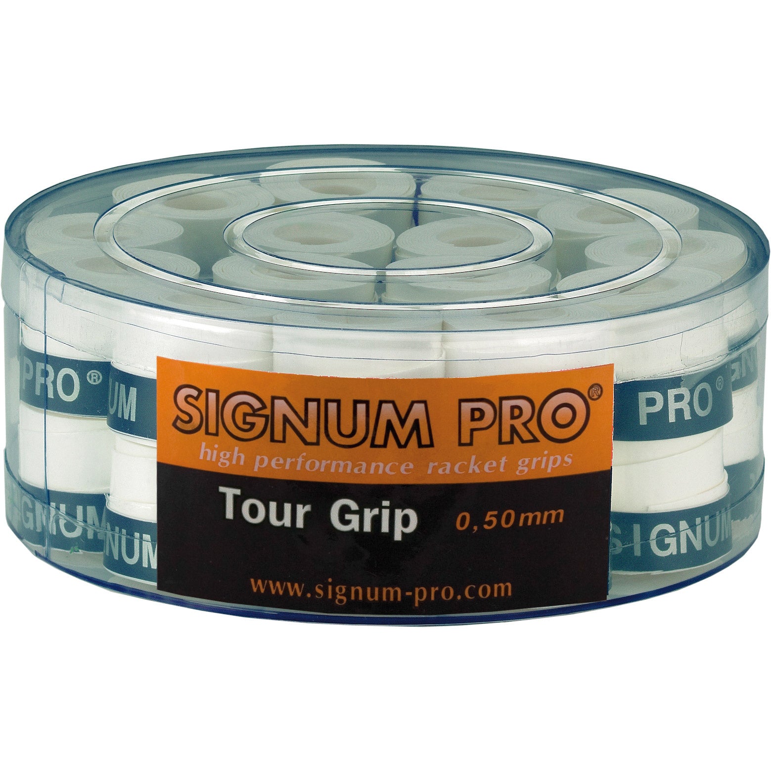 Signum Pro Tour Grip 30 Pack-White