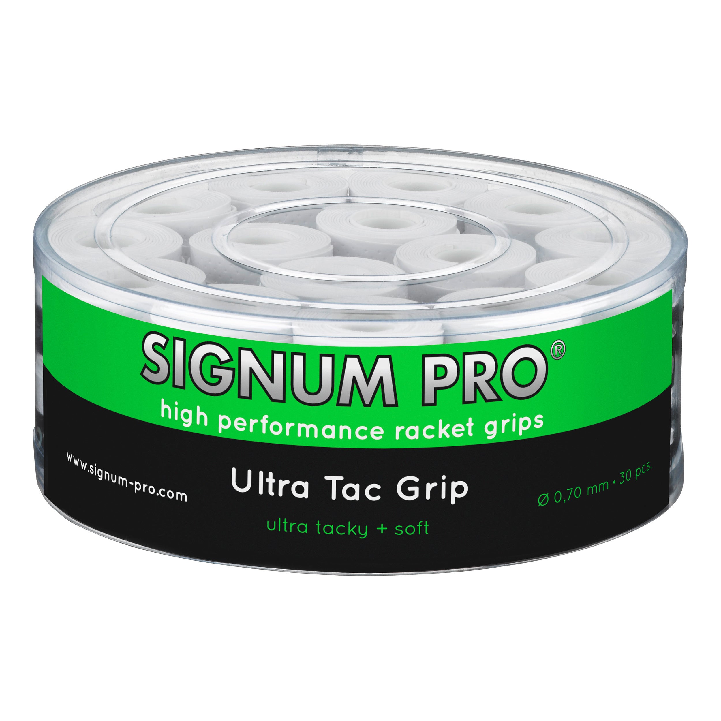 Signum Pro Ultra Tac Grip 30 Pack - white
