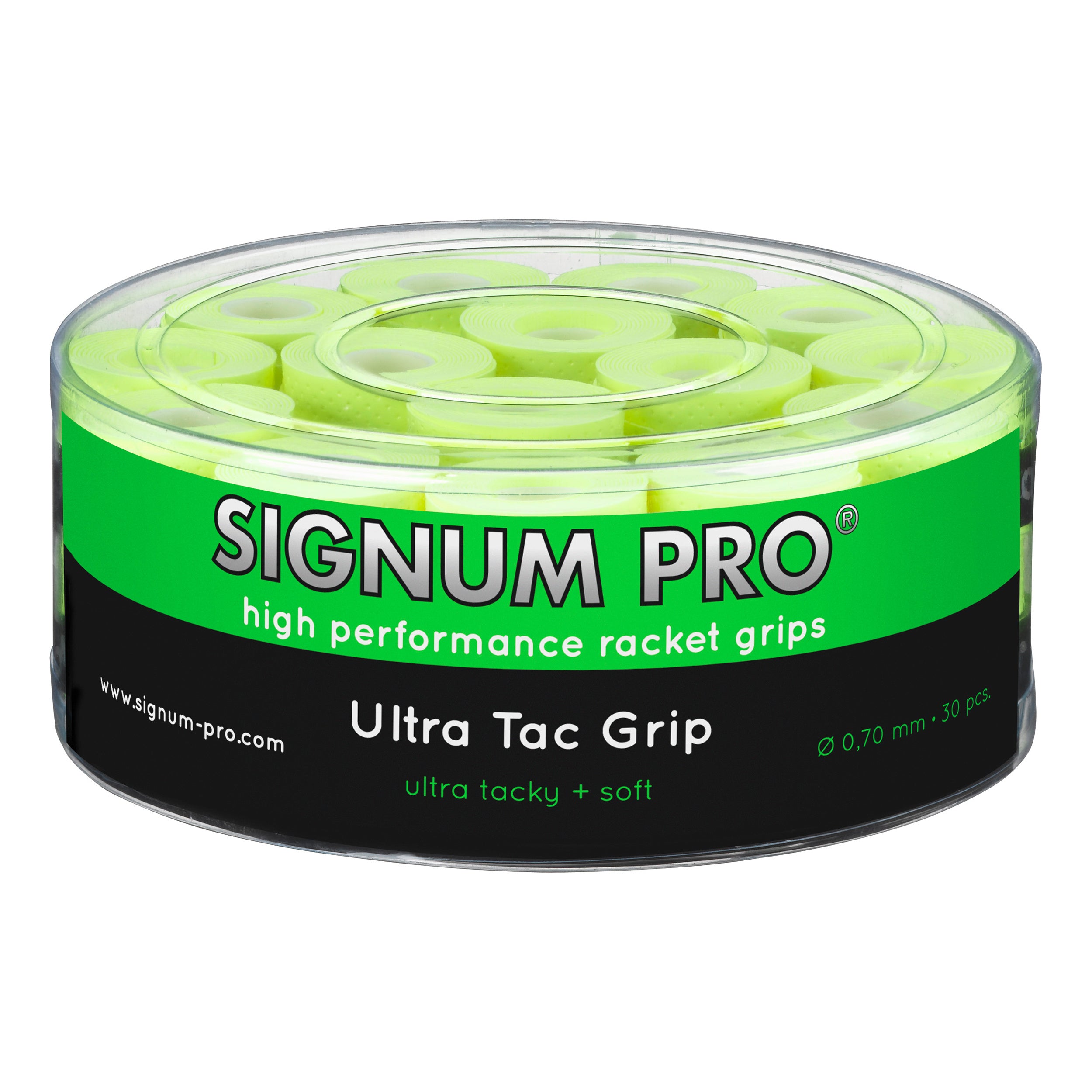 Signum Pro Ultra Tac Grip 30 Pack-Yellow