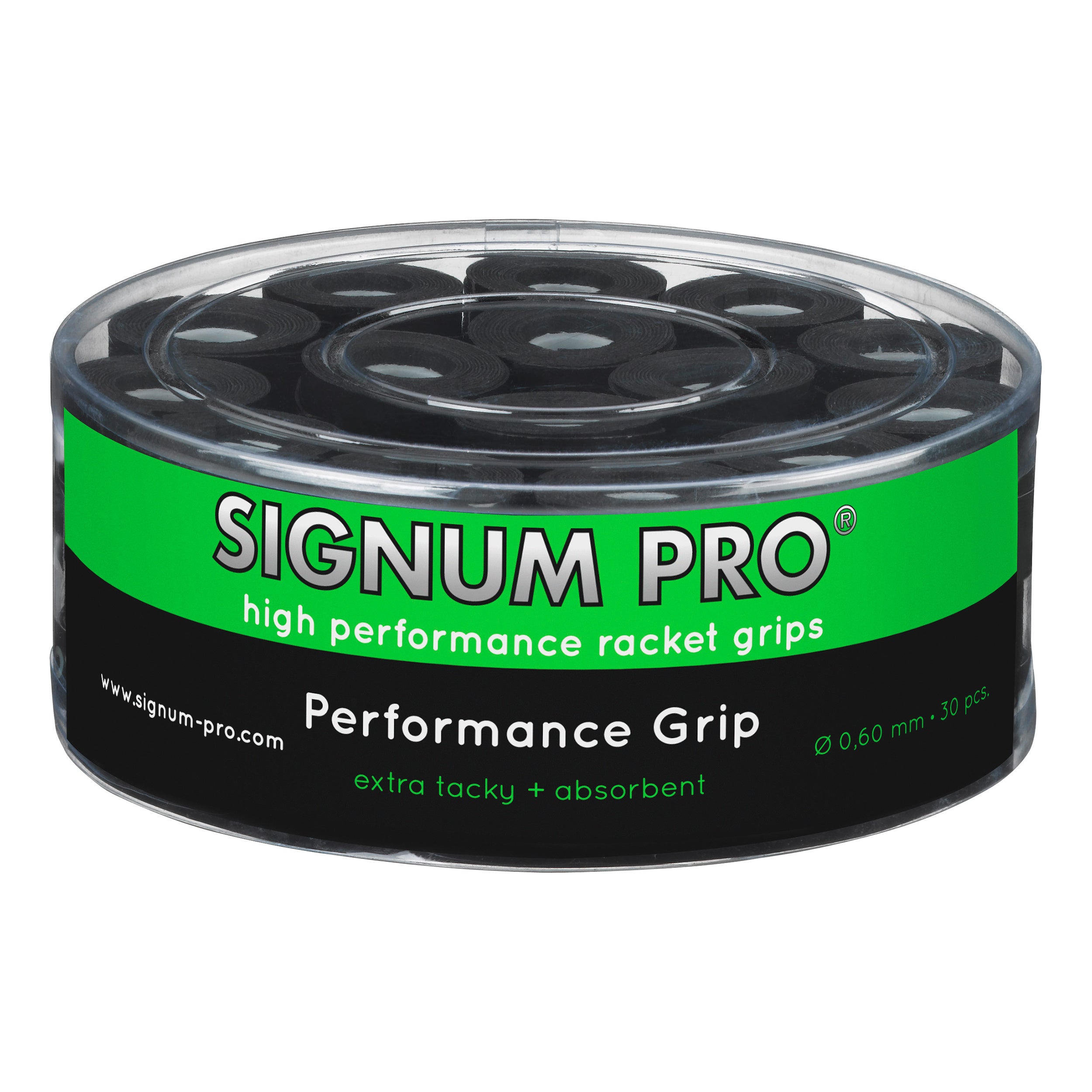 Signum Pro Performance Grip 30 Pack-Black
