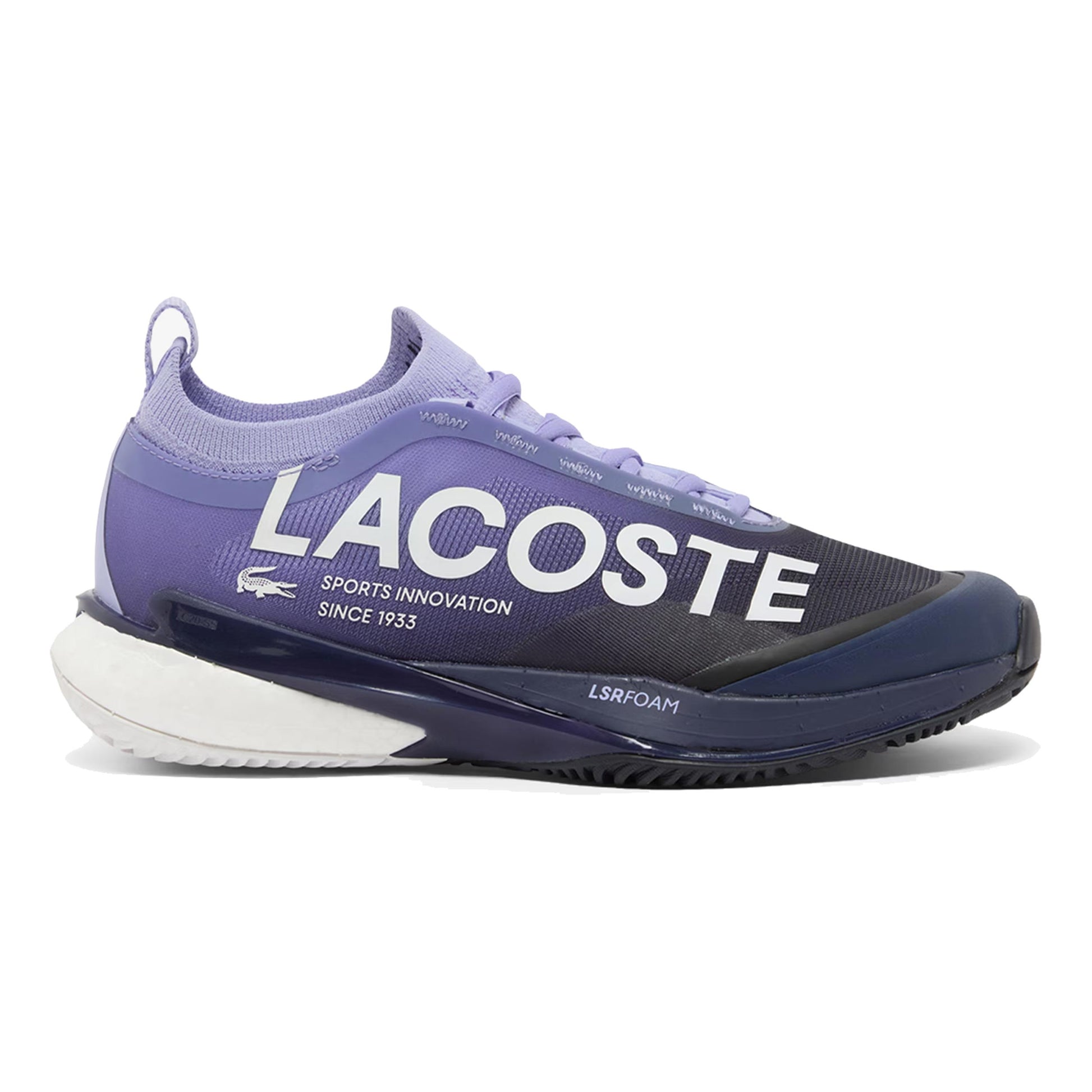 Lacoste AG-LT Lite Clay Court Shoe Women-Violet,Dark Blue
