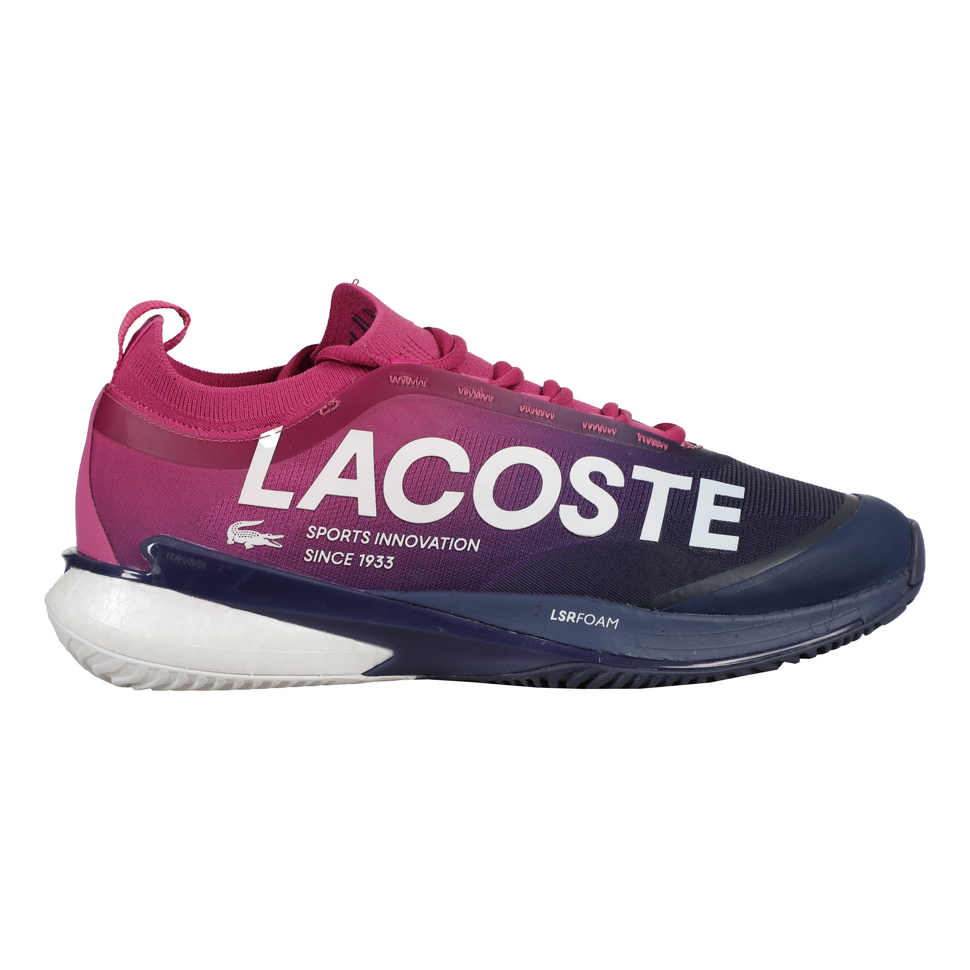 Lacoste AG-LT LITE Sandplatzschuh Herren-Pink,Dunkelblau
