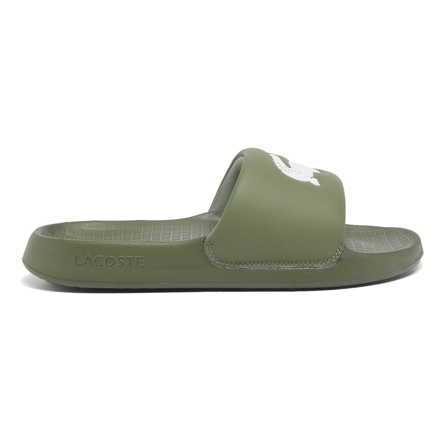 Lacoste Slippers Men-Khaki,White