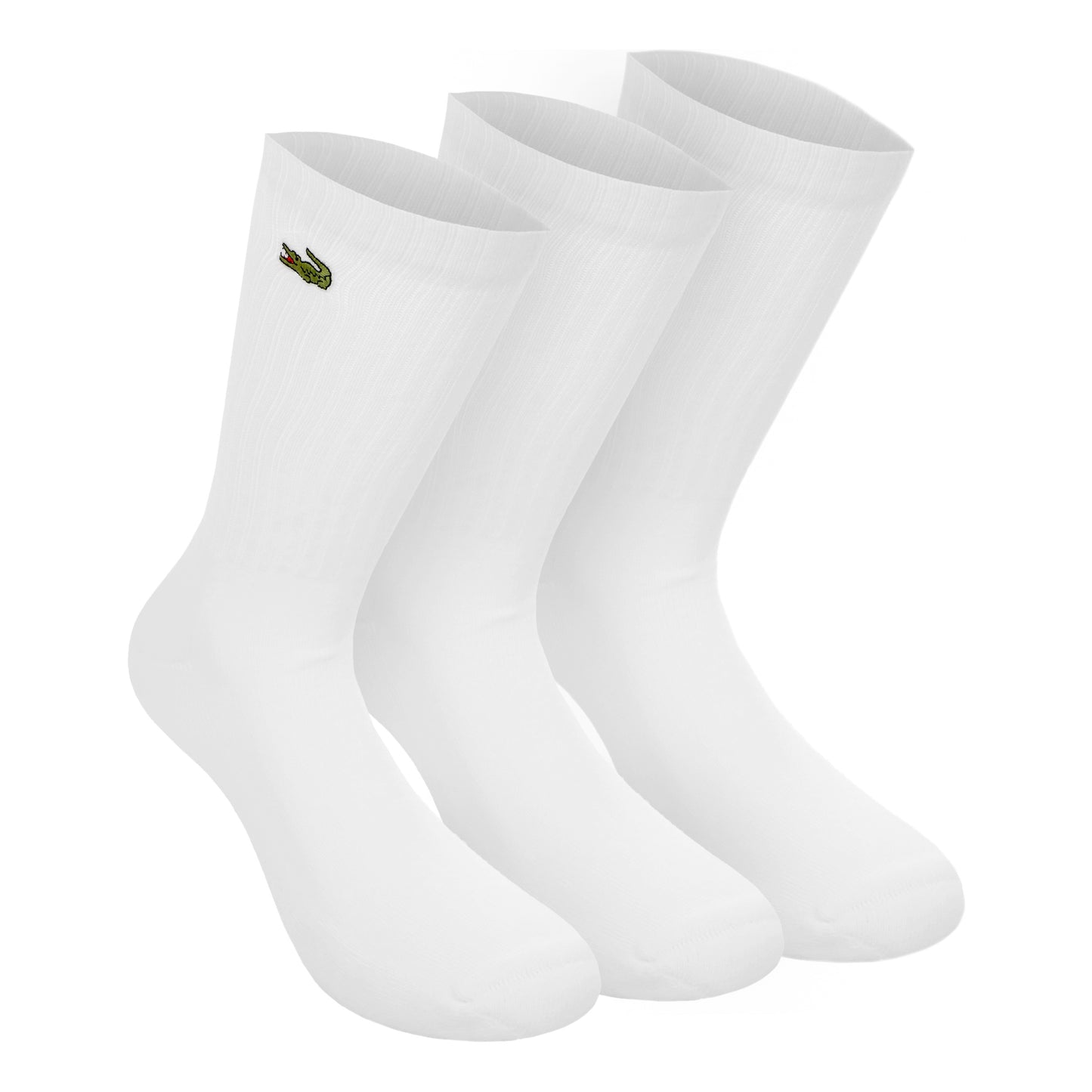 Lacoste Performance Core Tennis Socks 3 Pack-White