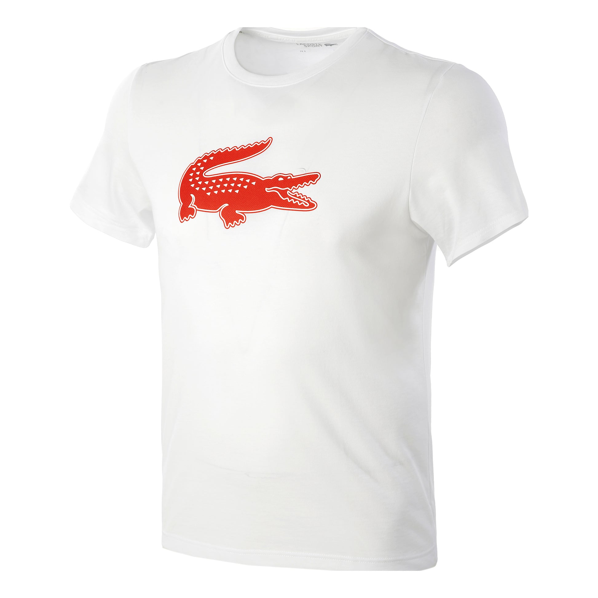 Lacoste Core T-Shirt Men - white, red