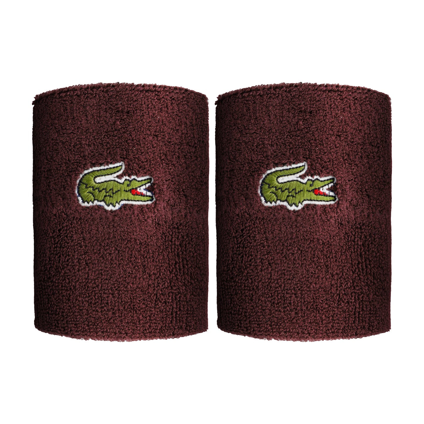 Lacoste Wristband 2 Pack long - rust