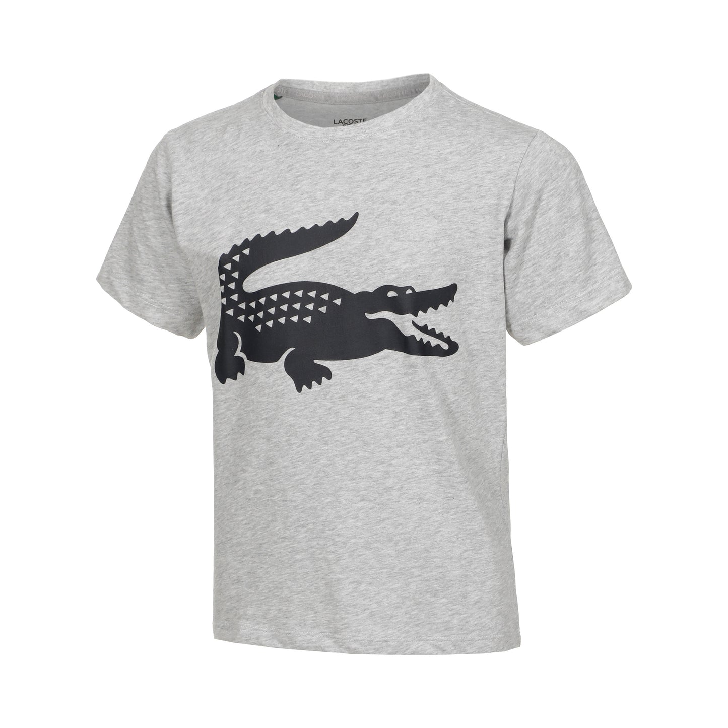 Lacoste Core T-Shirt Jungen - grau, dunkelblau