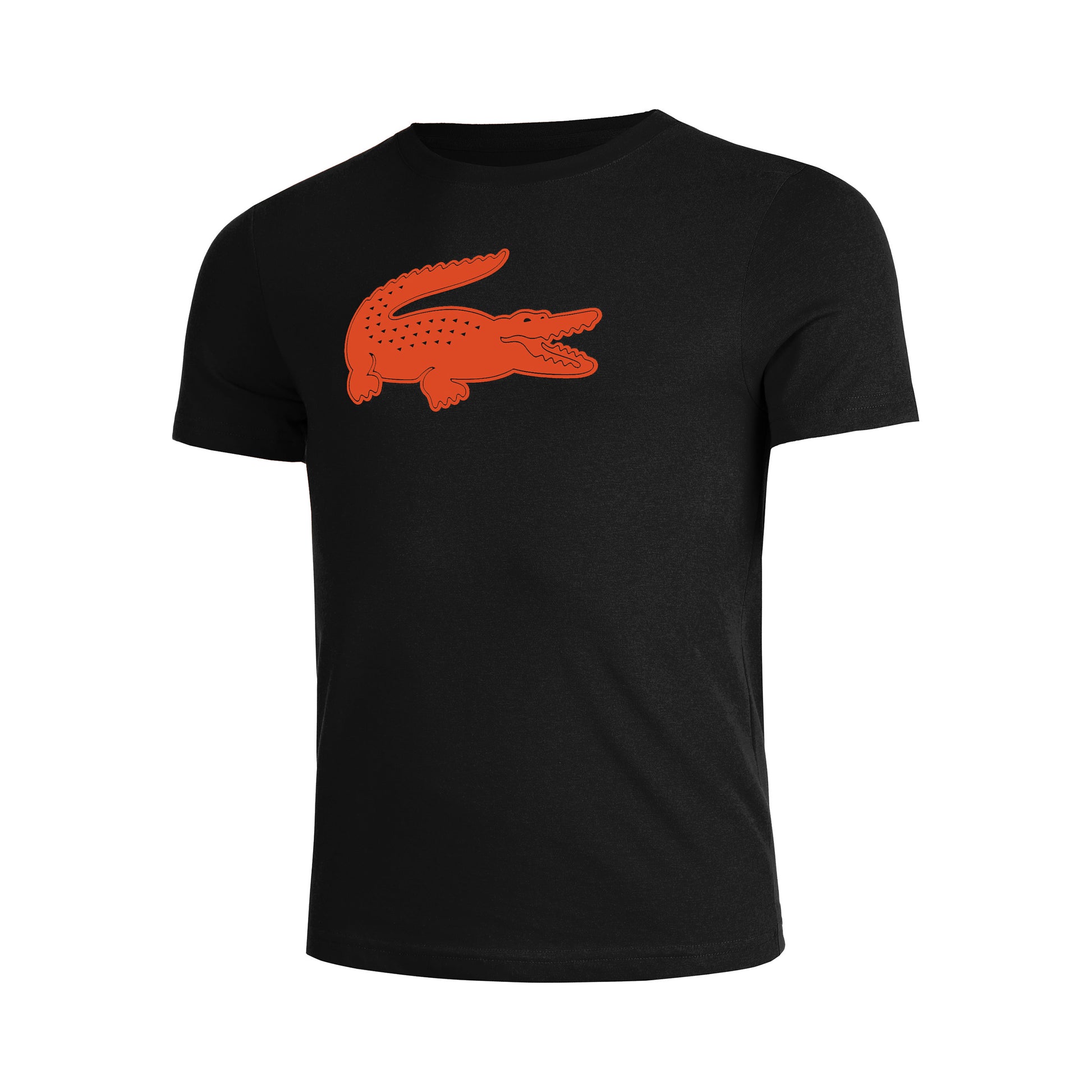 Lacoste Core T-Shirt Jungen - schwarz, orange